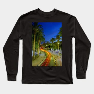 Palm Trees Avenue - Kos island Long Sleeve T-Shirt